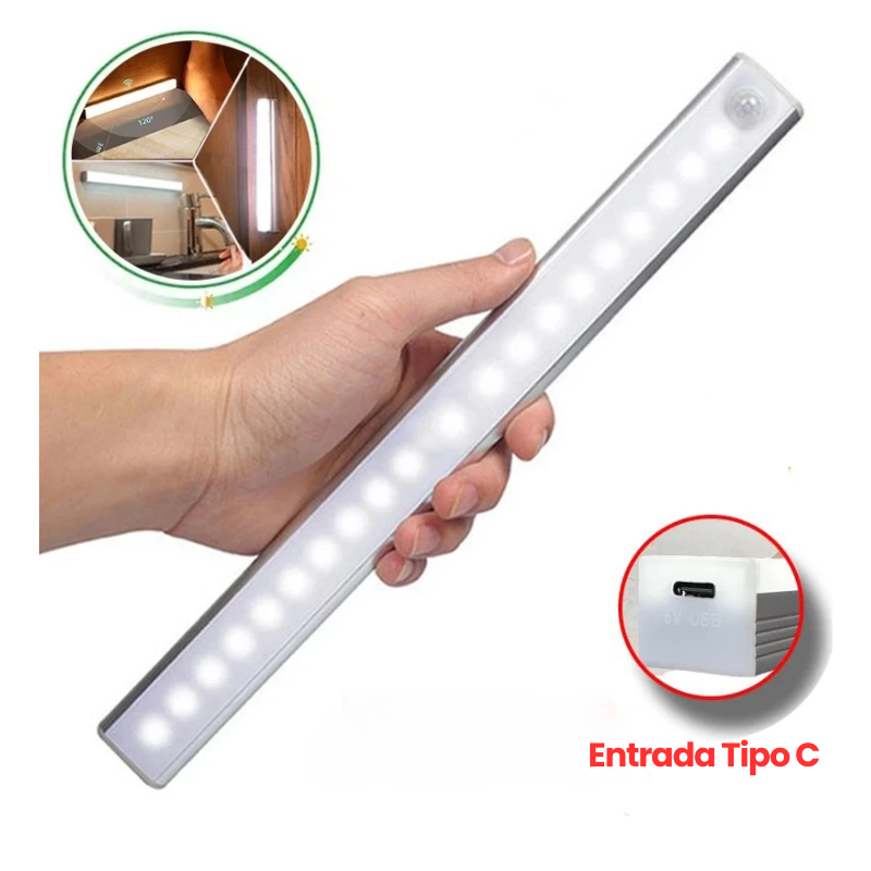 Luminaria Inteligente de LED recarregável Smart K-Ligth - Segurança, Praticidade ao seu Alcançe